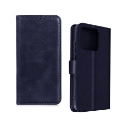 Leather Flip Cover with Internal Pocket For Xiaomi Redmi 10c Blue Leather Flip Cover with Internal Pocket For Xiaomi Redmi 10c Blue